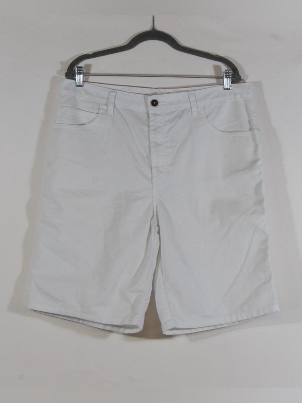 Dickies White Flat Front Men's Carpenters Shorts